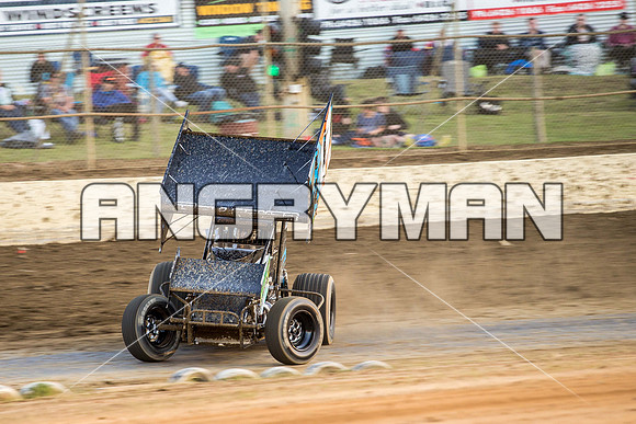 sprintcar 13 T13 Chris Gallagher - 3 - Latrobe - 24th Oct 2015-13