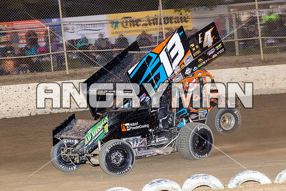 sprintcar 13 T13 Chris Gallagher - 3 - Latrobe - 24th Oct 2015-14