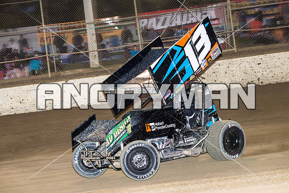 sprintcar 13 T13 Chris Gallagher - 3 - Latrobe - 24th Oct 2015-16