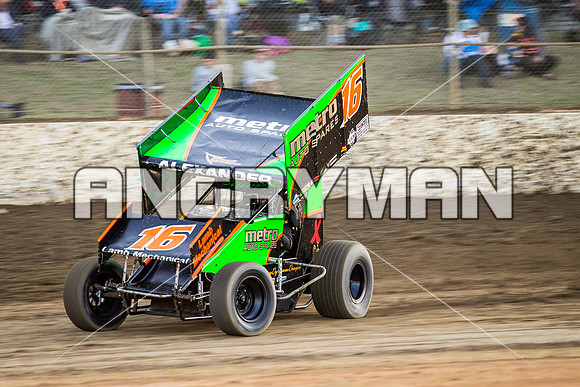 sprintcar 16 t16 Adam Alexander - 3 - Latrobe - 24th Oct 2015-8