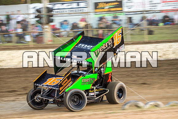 sprintcar 16 t16 Adam Alexander - 3 - Latrobe - 24th Oct 2015-7