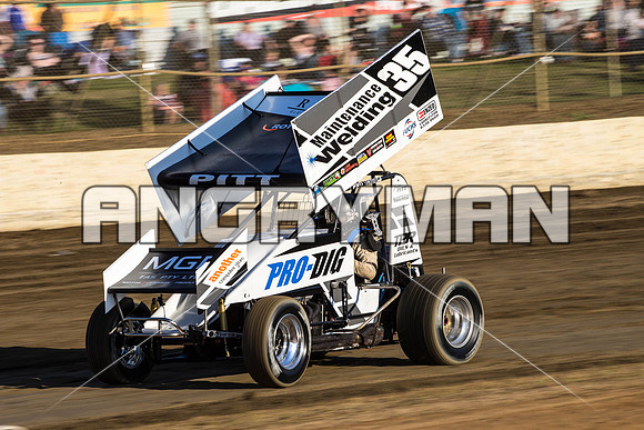 sprintcar 35 t35 Bruce Pitt - 3 - Latrobe - 24th Oct 2015-2