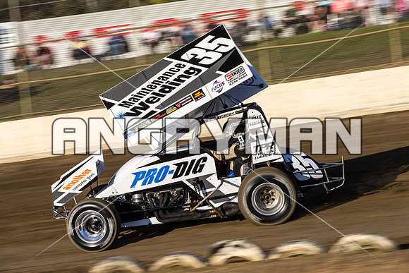 sprintcar 35 t35 Bruce Pitt - 3 - Latrobe - 24th Oct 2015-5