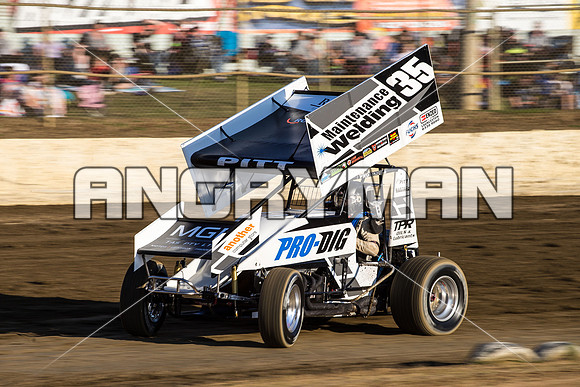 sprintcar 35 t35 Bruce Pitt - 3 - Latrobe - 24th Oct 2015-6