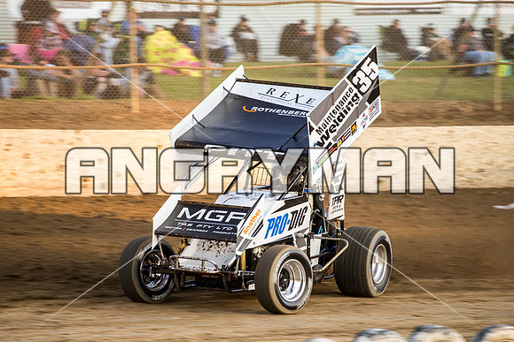 sprintcar 35 t35 Bruce Pitt - 3 - Latrobe - 24th Oct 2015-11