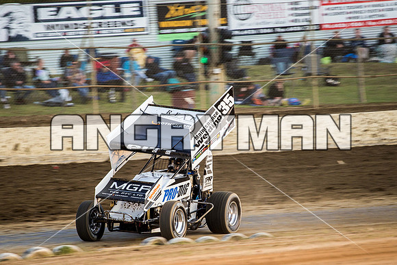 sprintcar 35 t35 Bruce Pitt - 3 - Latrobe - 24th Oct 2015-12