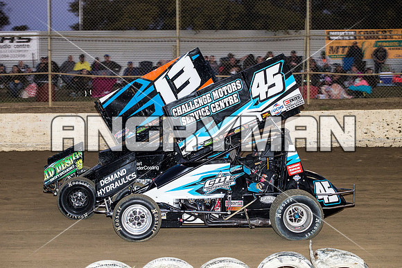 sprintcar 45 t45 Kurt Luttrell - 3 - Latrobe - 24th Oct 2015-9