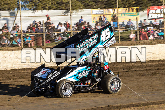 sprintcar 45 t45 Kurt Luttrell - 3 - Latrobe - 24th Oct 2015
