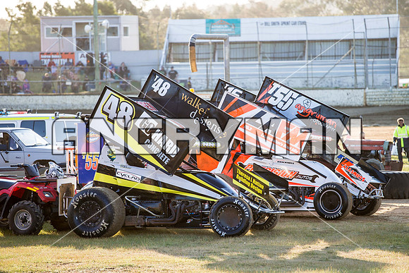 sprintcar 48 t48 Nick Penno - 3 - Latrobe - 24th Oct 2015-2