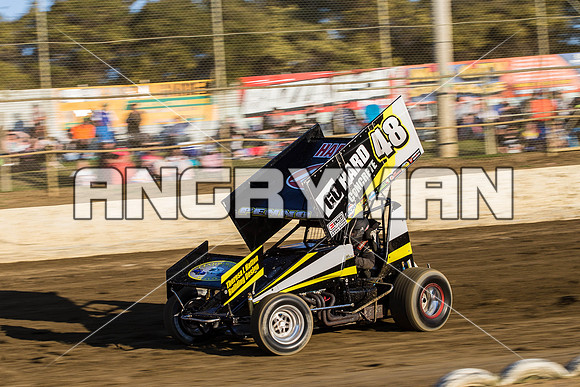 sprintcar 48 t48 Nick Penno - 3 - Latrobe - 24th Oct 2015-7