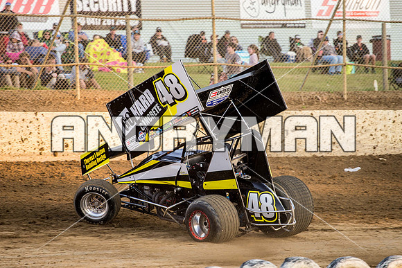sprintcar 48 t48 Nick Penno - 3 - Latrobe - 24th Oct 2015-12