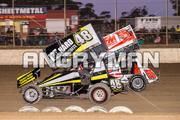 sprintcar 48 t48 Nick Penno - 3 - Latrobe - 24th Oct 2015-18