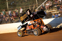 sprintcar 4 t4 Gerry Hoekstra - 21 - Carrick - 20th Feb 2016-7