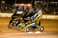 sprintcar 4 t4 Gerry Hoekstra - 21 - Carrick - 20th Feb 2016-10
