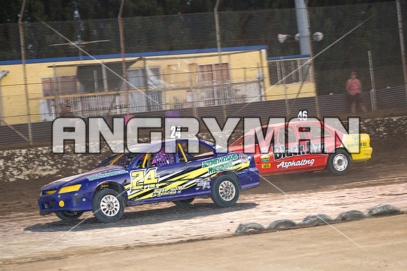 street stock 24 t24 - 16 - Latrobe - 23rd Jan 2016 - Grand National-4