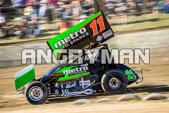 sprintcar 11 t11 Jason Redpath - 9 - Latrobe - 27th Dec 2015-2