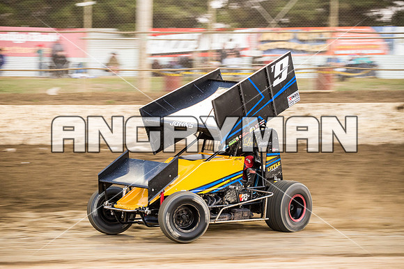 sprintcar 9 t9 chris johns - 14 - Latrobe - 15th Jan 2016-15