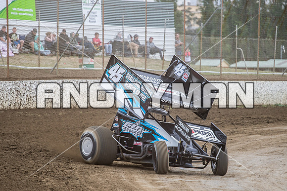 sprintcar 45 t45 Kurt Luttrell - 4 - Hobart - 30th Oct 2015-4
