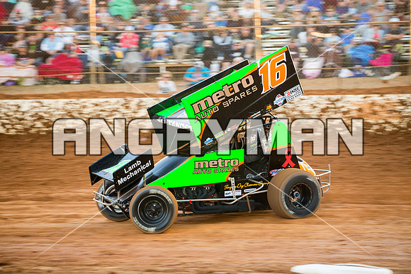 sprintcar 16 t16 Adam Alexander - 21 - Carrick - 20th Feb 2016-4