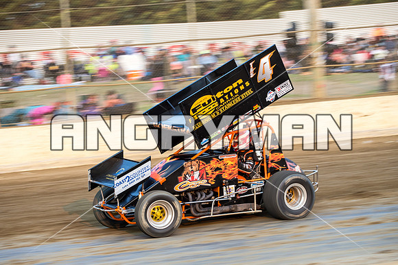 sprintcar 4 t4 Gerry Hoekstra - 15 - Latrobe - 16th Jan 2016-8