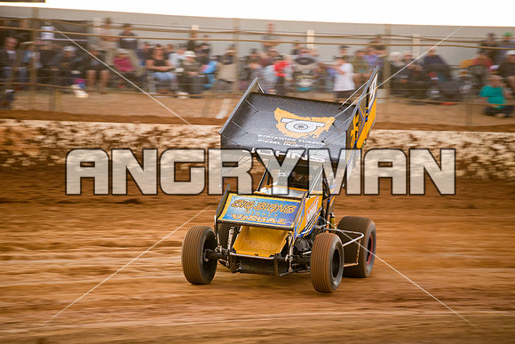 sprintcar 9 t9 chris johns - 21 - Carrick - 20th Feb 2016-11