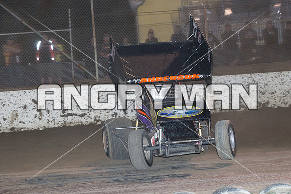 sprintcar 17 T17 Nick Anderson - 4 - Hobart - 30th Oct 2015-7