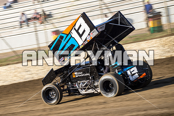 sprintcar 13 T13 Chris Gallagher - 14 - Latrobe - 15th Jan 2016-3