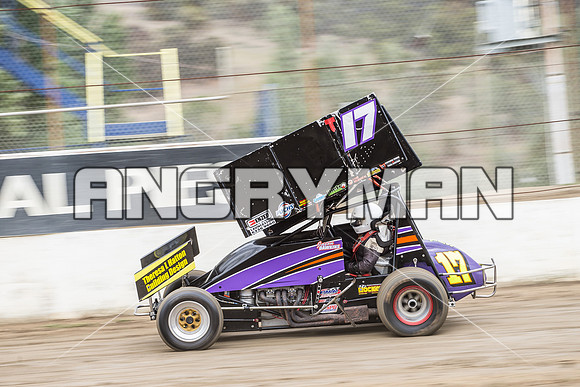 sprintcar 17 T17 Nick Anderson - 4 - Hobart - 30th Oct 2015