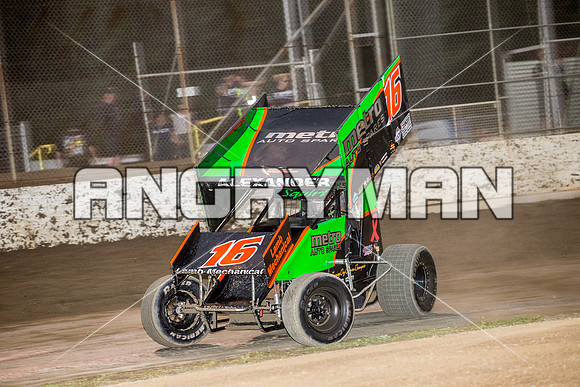 sprintcar 16 t16 Adam Alexander - 4 - Hobart - 30th Oct 2015-12