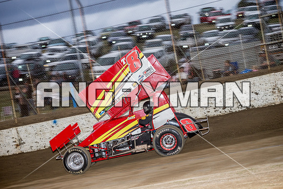 sprintcar 8 t8 Curt Smith - 4 - Hobart - 30th Oct 2015-6