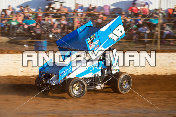 sprintcar 18 t18 jamie oneill - 21 - Carrick - 20th Feb 2016-6
