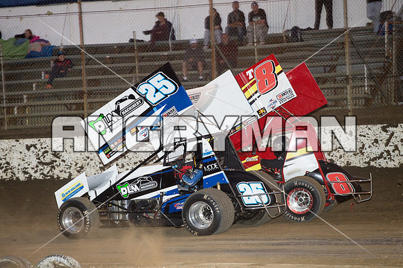 sprintcar 25 t25 anthony frost - 4 - Hobart - 30th Oct 2015-11