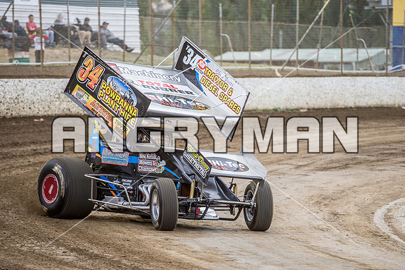 sprintcar 34 t34 Brad Whitchurch - 4 - Hobart - 30th Oct 2015-3