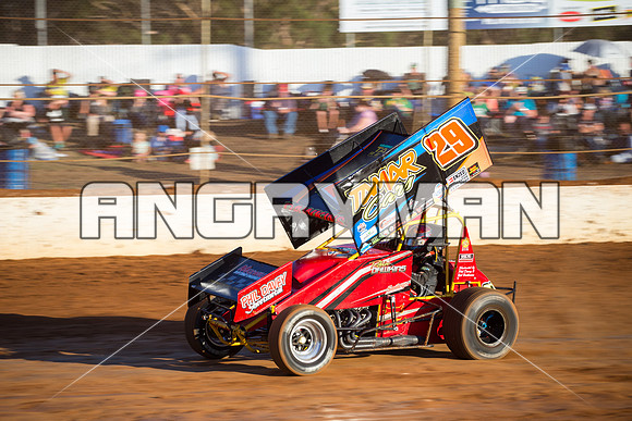 sprintcar 29 t29 Robin Dawkins - 21 - Carrick - 20th Feb 2016-2