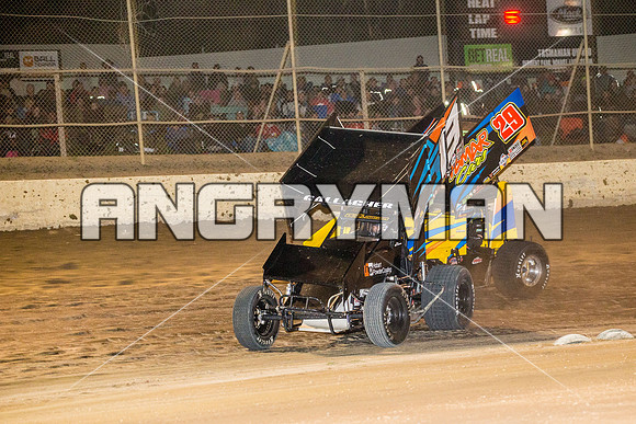 sprintcar 13 T13 Chris Gallagher - 9 - Latrobe - 27th Dec 2015-10