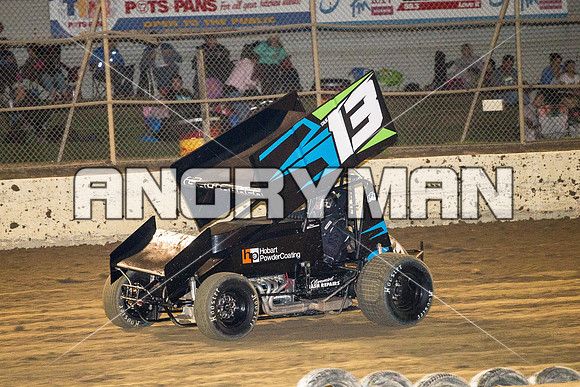 sprintcar 13 T13 Chris Gallagher - 22 - Latrobe - 27th Feb 2016-5