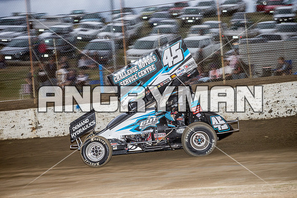 sprintcar 45 t45 Kurt Luttrell - 4 - Hobart - 30th Oct 2015-6