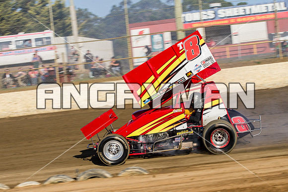 sprintcar 8 t8 Curt Smith - 14 - Latrobe - 15th Jan 2016-3