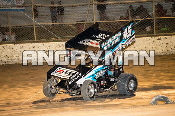 sprintcar 45 t45 Kurt Luttrell - 22 - Latrobe - 27th Feb 2016-14