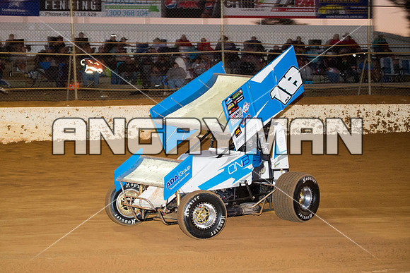 sprintcar 18 t18 jamie oneill - 21 - Carrick - 20th Feb 2016-10