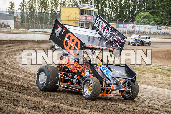sprintcar 4 t4 Gerry Hoekstra - 4 - Hobart - 30th Oct 2015-2