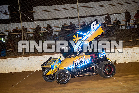 sprintcar 9 t9 chris johns - 21 - Carrick - 20th Feb 2016-22