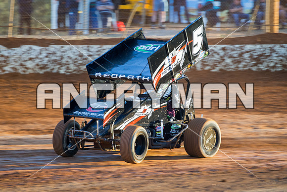 sprintcar 5 t5 adrian redpath - 21 - Carrick - 20th Feb 2016-6