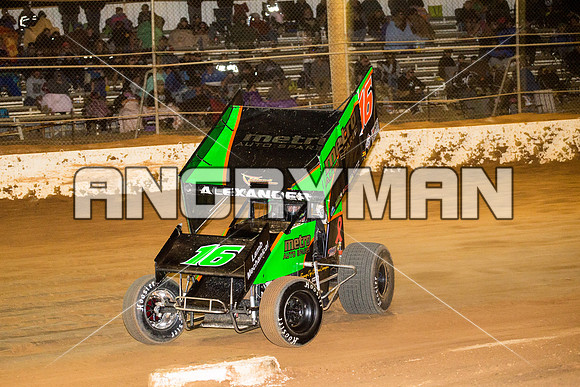 sprintcar 16 t16 Adam Alexander - 21 - Carrick - 20th Feb 2016-12