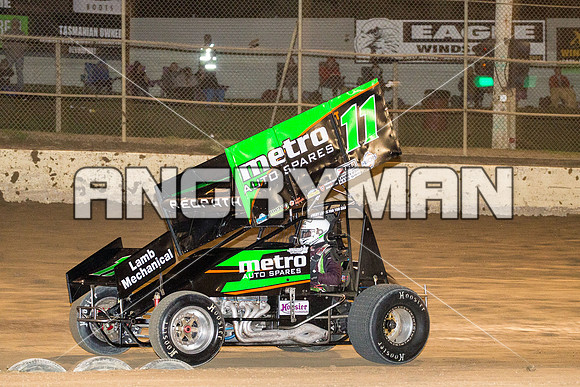 sprintcar 11 t11 Jason Redpath - 22 - Latrobe - 27th Feb 2016-18