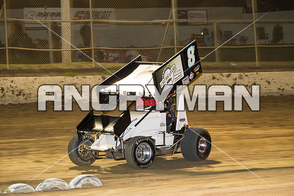 sprintcar 8 t8 Curt Smith - 22 - Latrobe - 27th Feb 2016-4