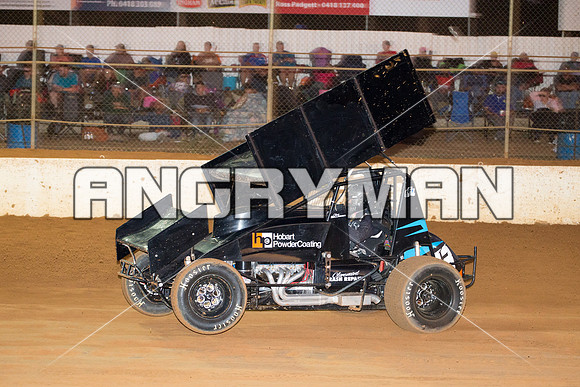 sprintcar 13 T13 Chris Gallagher - 21 - Carrick - 20th Feb 2016-4