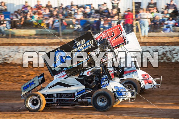 sprintcar 22 t22 callum zizek - 21 - Carrick - 20th Feb 2016-2