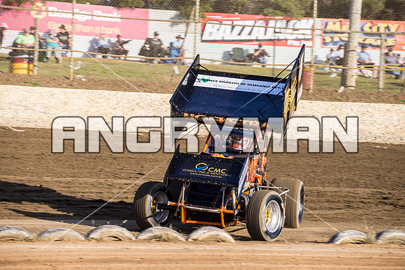 sprintcar 4 t4 Gerry Hoekstra - 14 - Latrobe - 15th Jan 2016-4