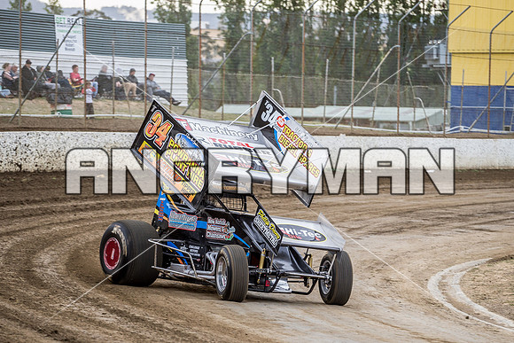 sprintcar 34 t34 Brad Whitchurch - 4 - Hobart - 30th Oct 2015-2